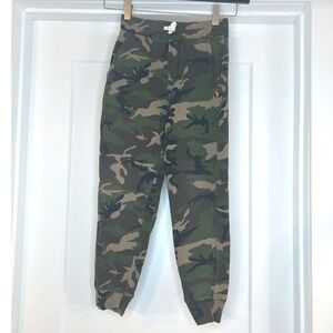 Polo Ralph‎ Lauren Kids Size 8 Camo Fleece Jogger Pants Pony Preppy Gorpcore